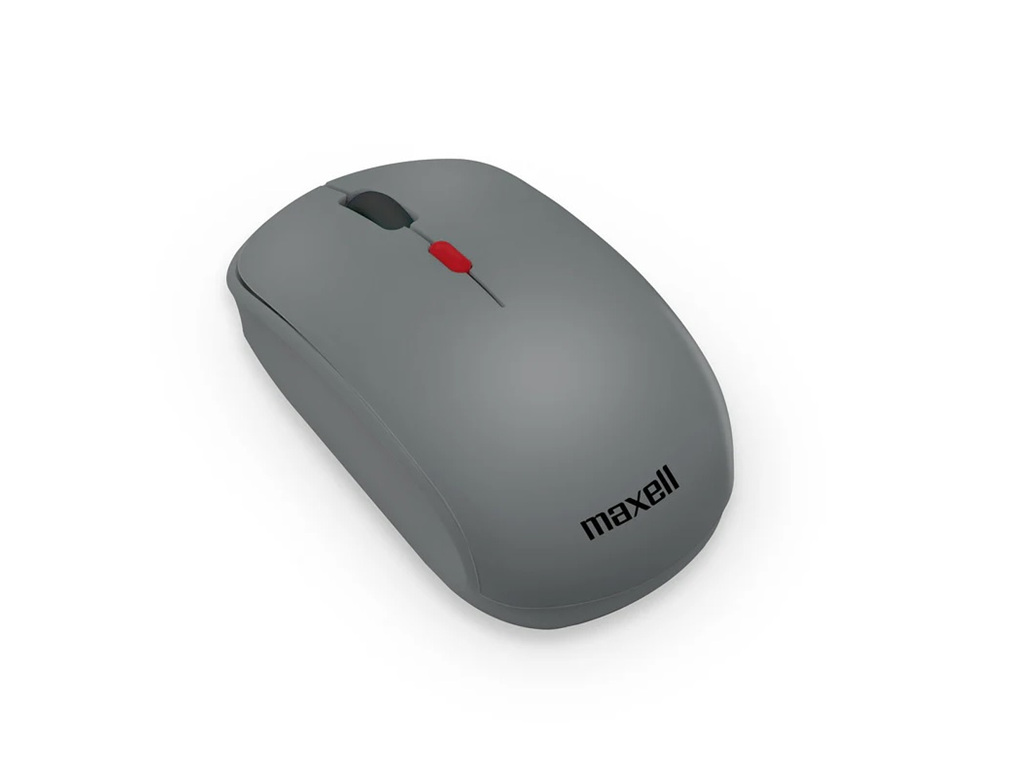 Mouse Inalámbrico Ergonómico 1600 DPI MOWL-100 Maxell Gris 2