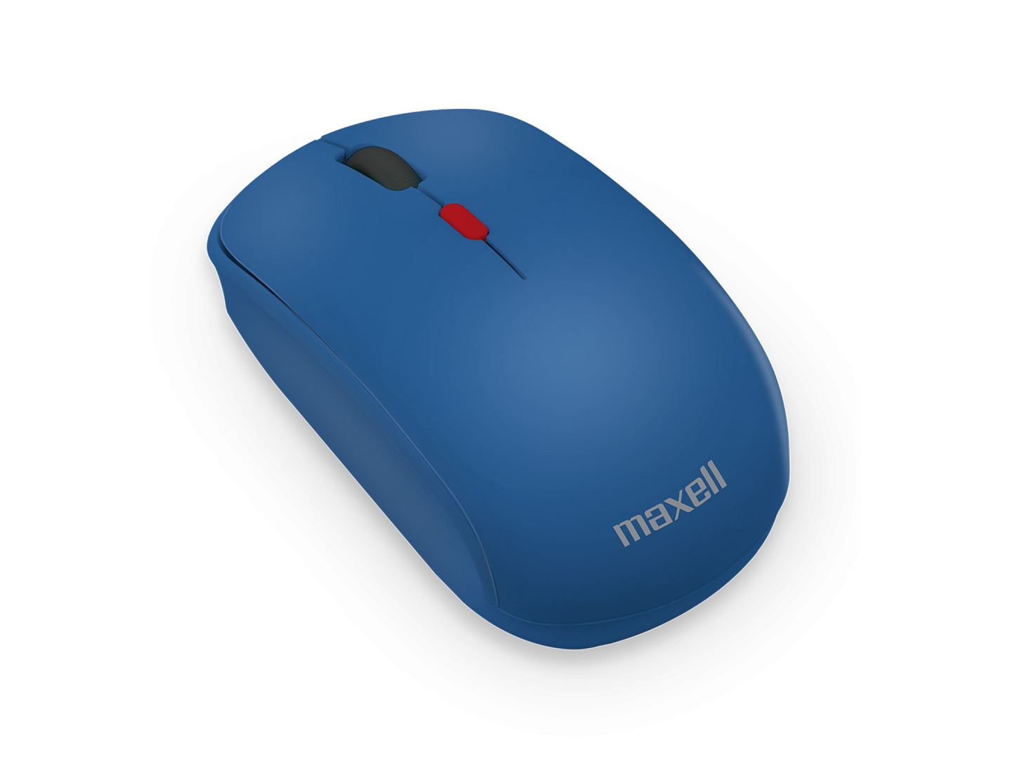 Mouse Inalámbrico Ergonómico 1600 DPI MOWL-100 Maxell Azul 2