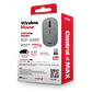 Mouse Inalámbrico Ergonómico 1600 DPI MOWL-100 Maxell Gris - Miniatura 5