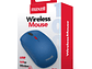 Mouse Inalámbrico Ergonómico 1600 DPI MOWL-100 Maxell Azul - Miniatura 3