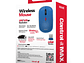 Mouse Inalámbrico Ergonómico 1600 DPI MOWL-100 Maxell Azul - Miniatura 4