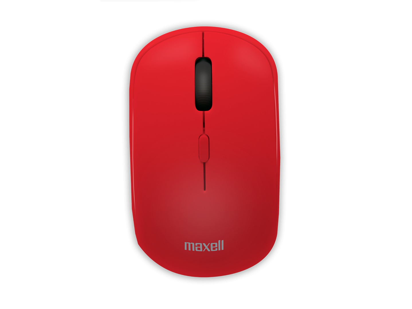 Mouse Inalámbrico Ergonómico 1600 DPI MOWL-100 Maxell Rojo 1