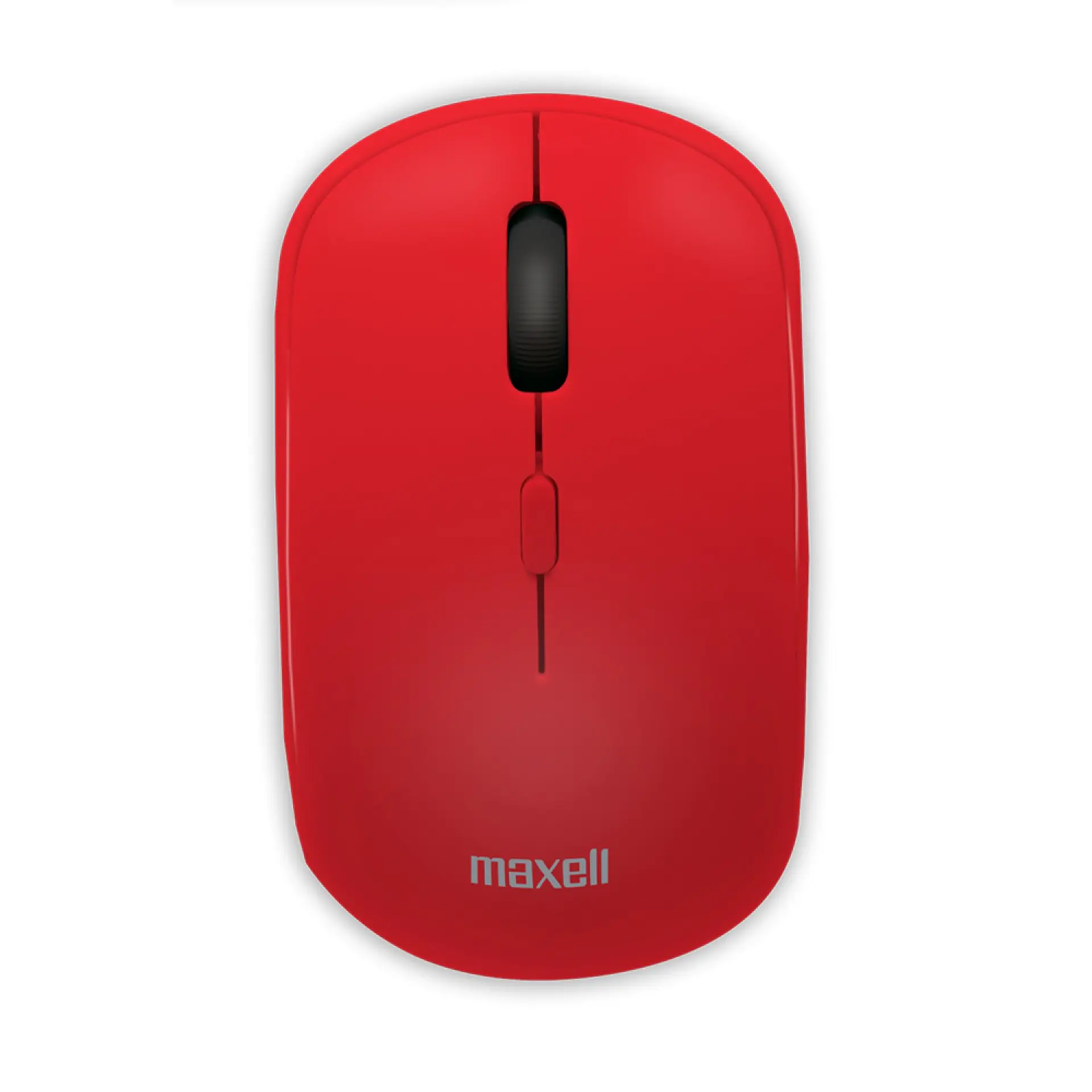 Mouse Inalámbrico Ergonómico 1600 DPI MOWL-100 Maxell Rojo 1