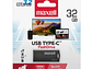 Pendrive Maxell USBTC Tipo C 32gb 3.2 Negro - Miniatura 1