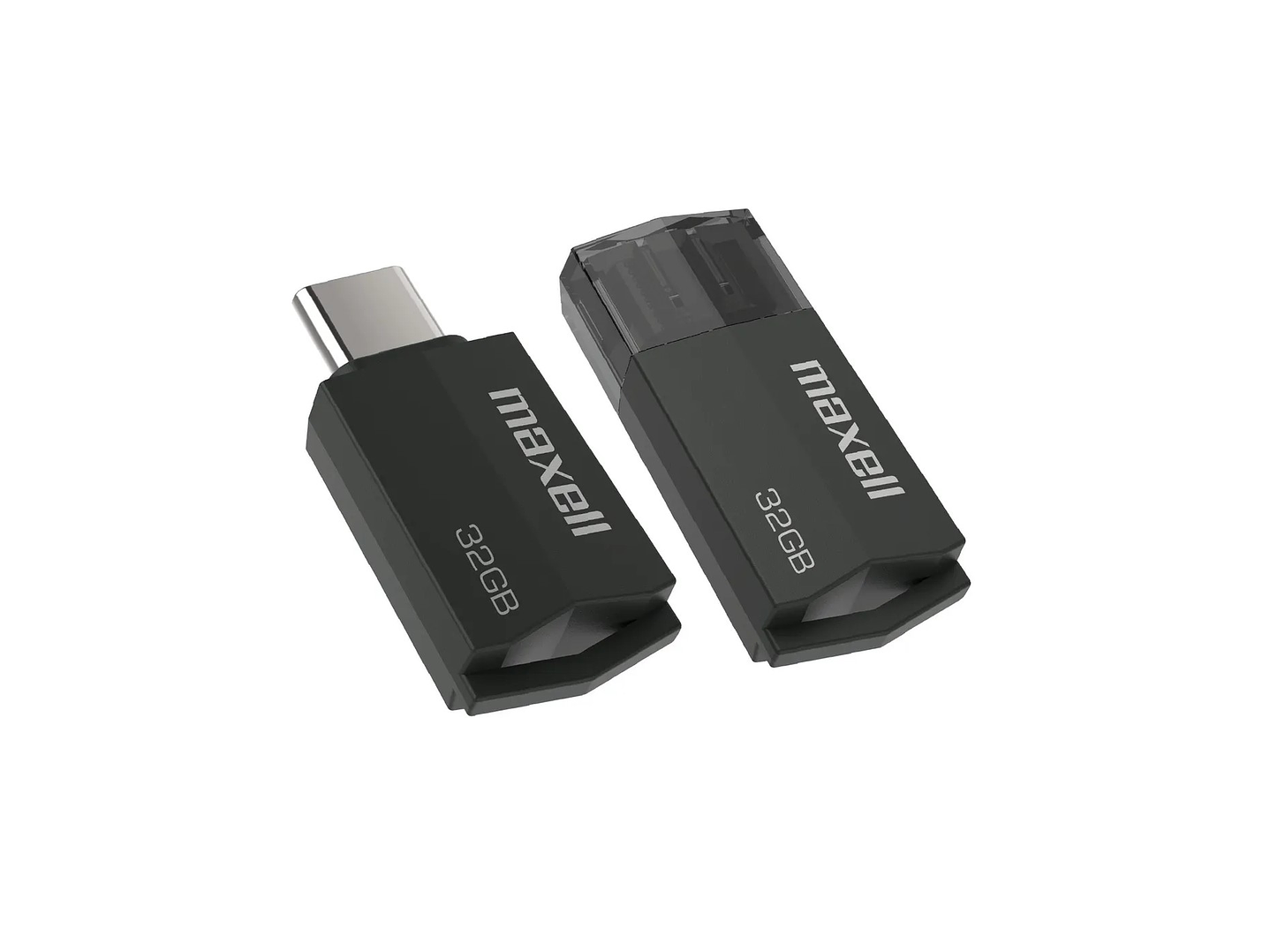 Pendrive Maxell USBTC Tipo C 32gb 3.2 Negro 2