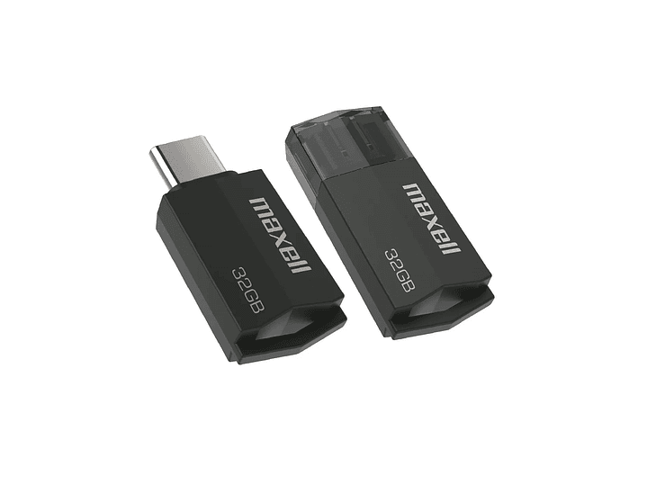 Pendrive Maxell USBTC Tipo C 32gb 3.2 Negro 2