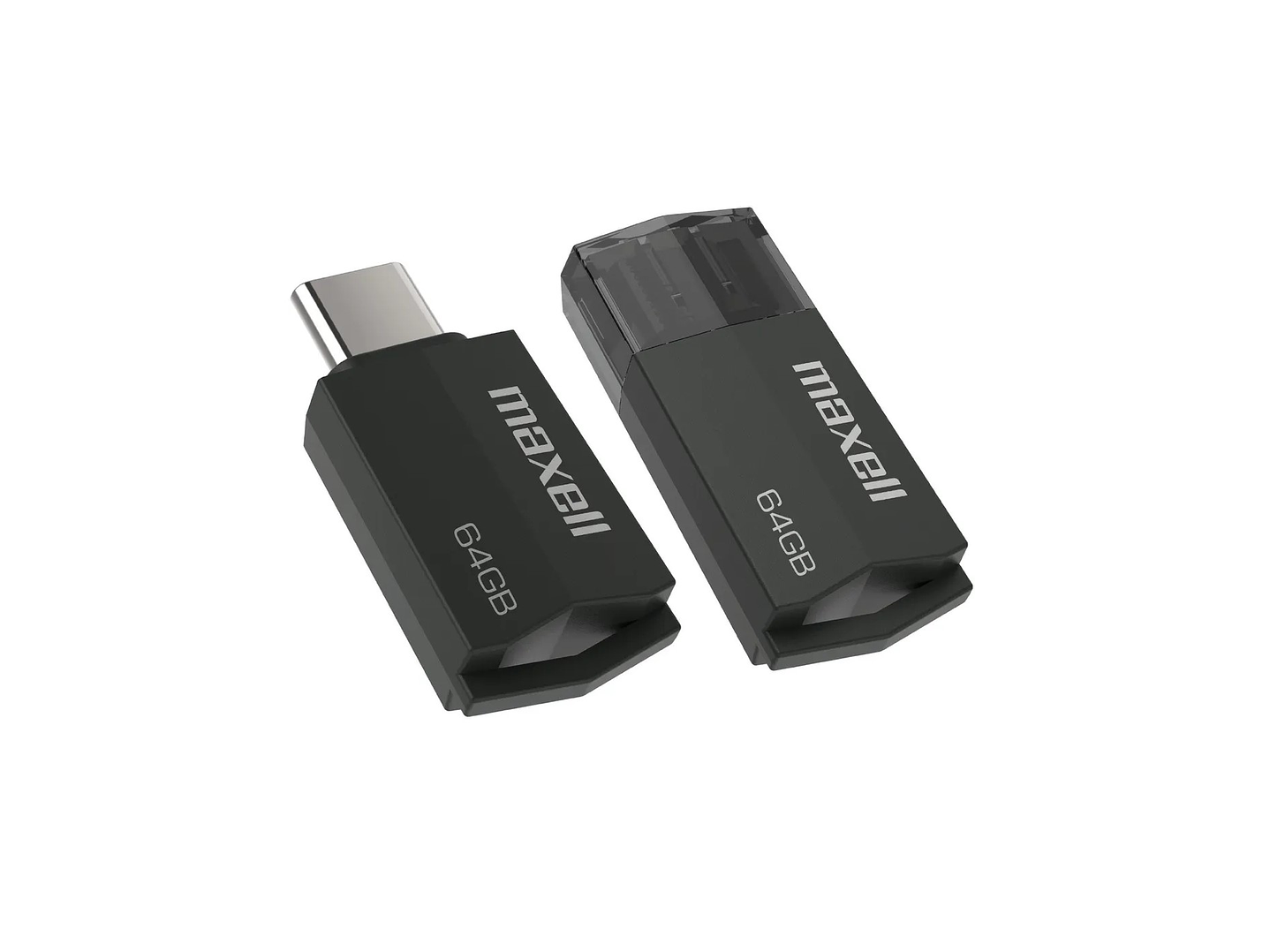 Pendrive Maxell USBTC Tipo C 64gb 3.2 Negro 2