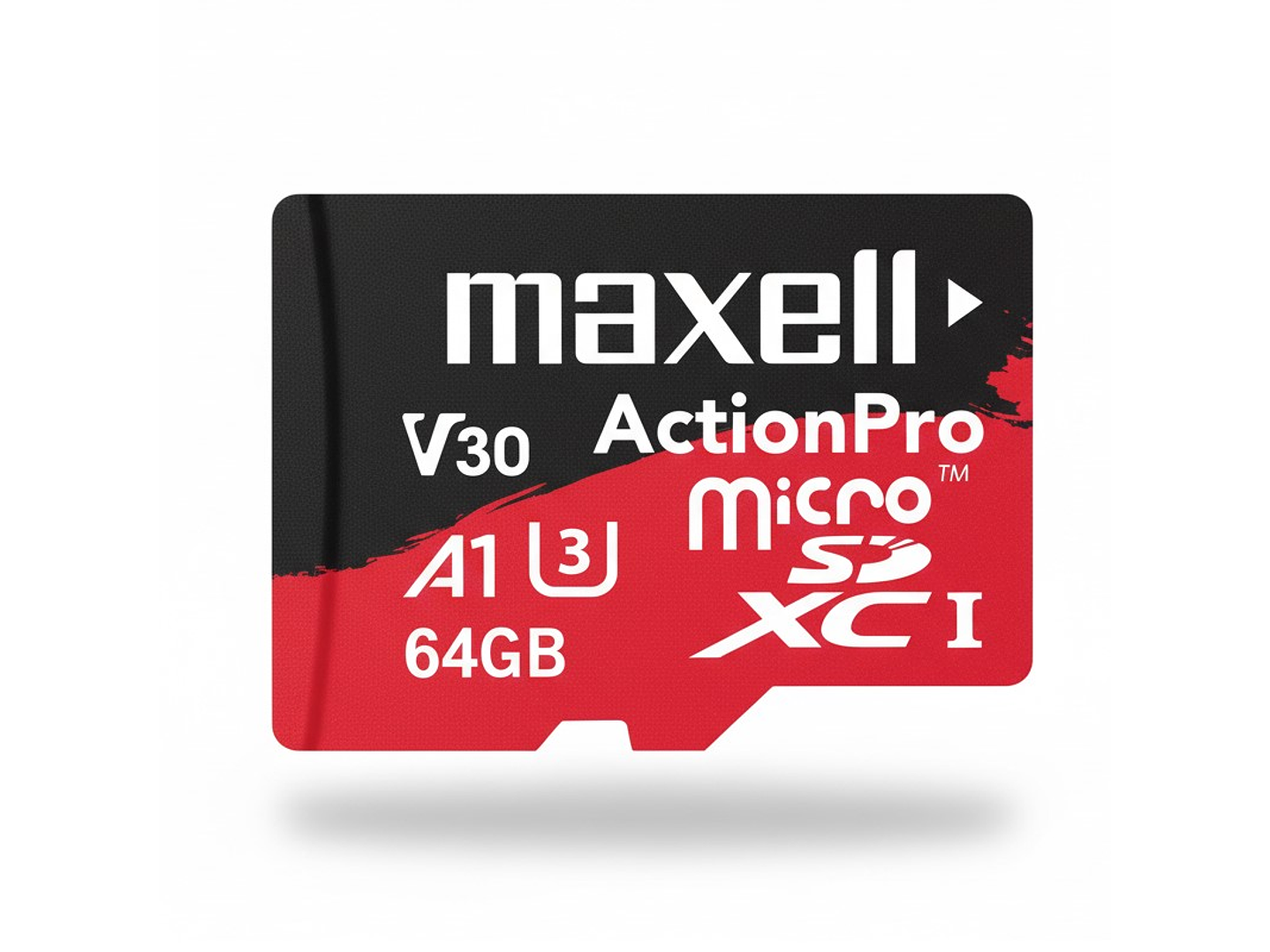Tarjeta MicroSD Maxell 64GB UH-3 8K 100mb V30 2