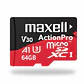 Tarjeta MicroSD Maxell 64GB UH-3 8K 100mb V30 - Miniatura 2