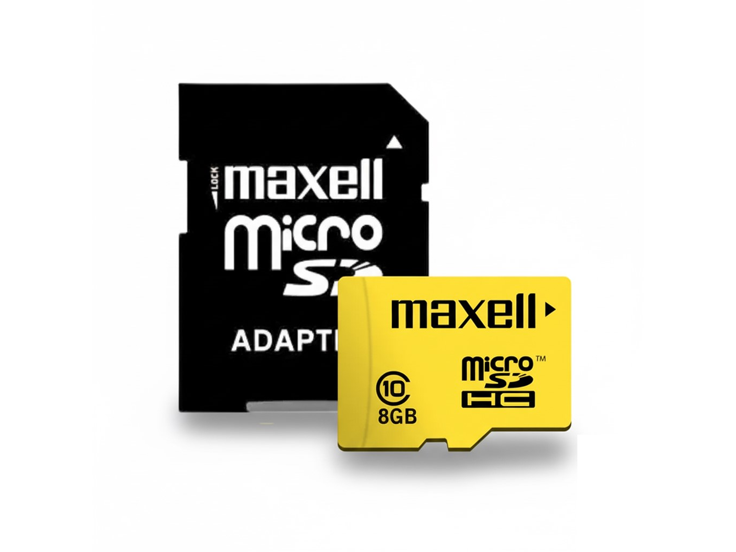 Tarjeta Micro SD Maxell 8GB CLASE 10 2