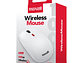 Mouse Inalámbrico Ergonómico 1600 DPI MOWL-100 Maxell Blanco - Miniatura 3
