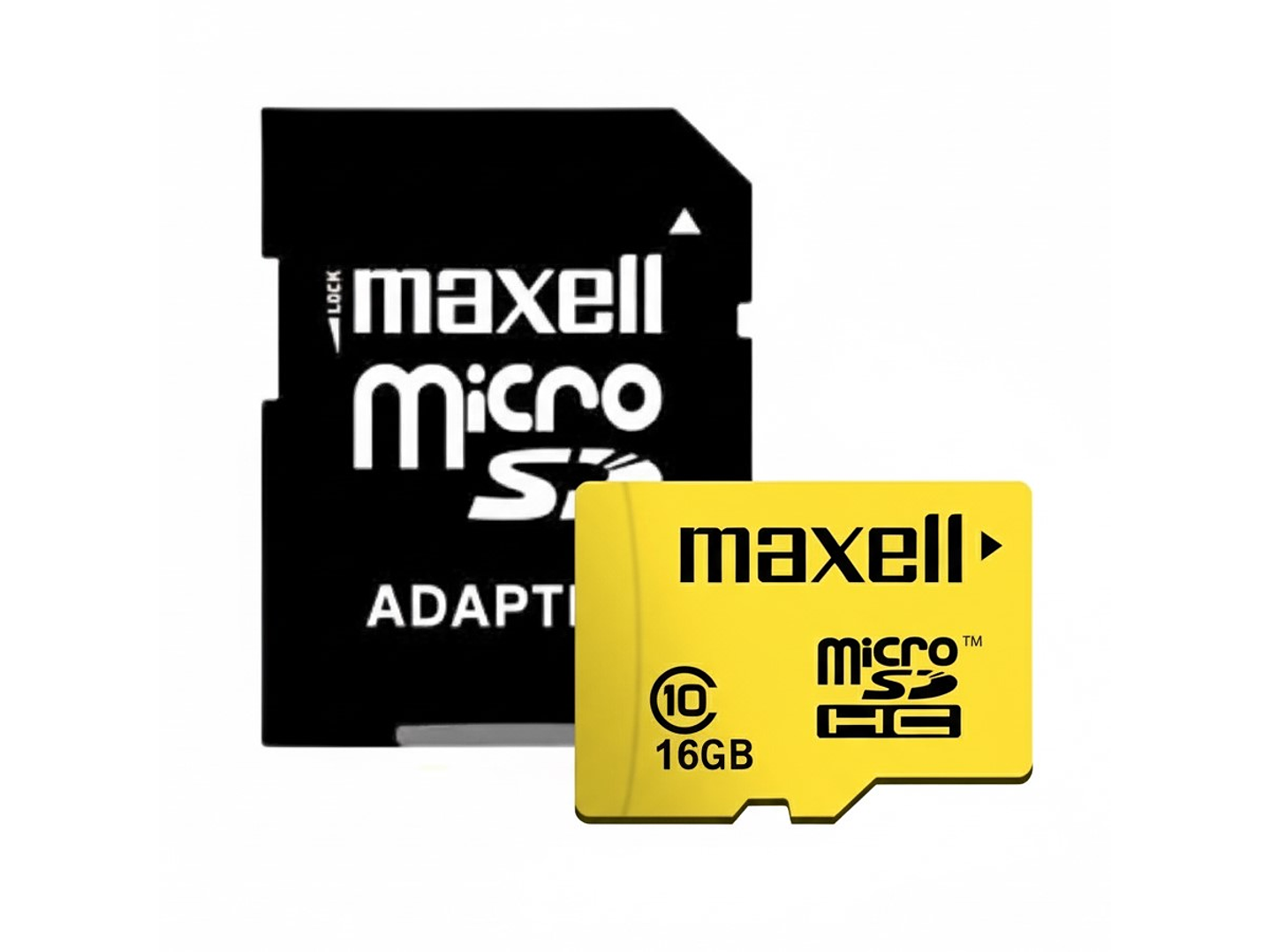 Tarjeta Micro SD Maxell 16GB CLASE 10 2