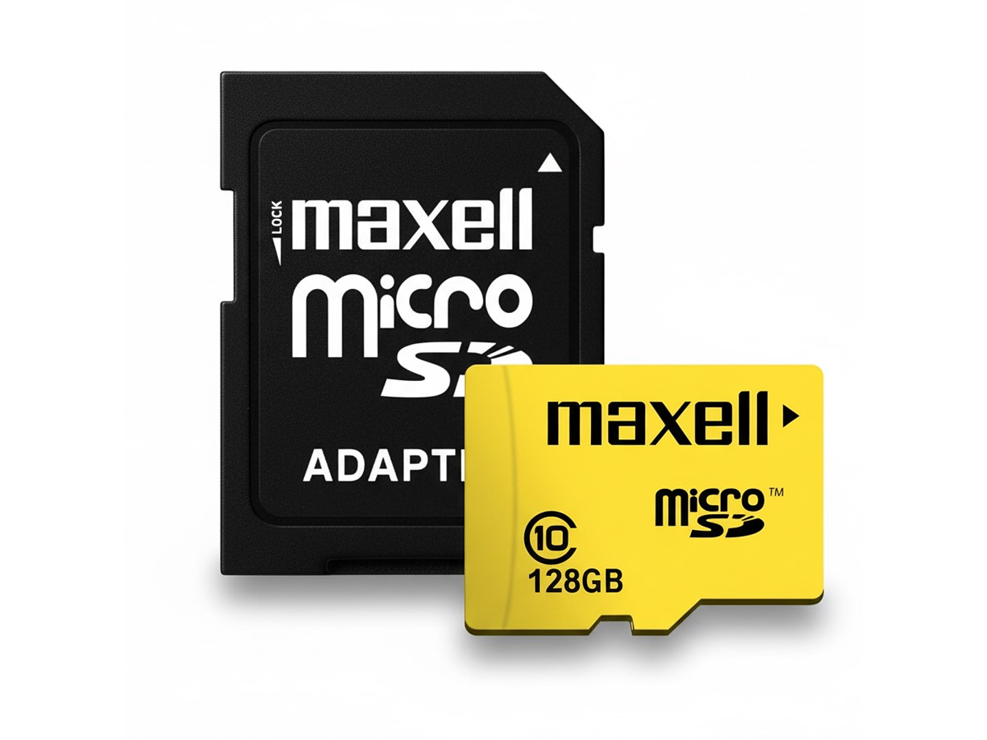 Tarjeta Micro SD Maxell 128GB CLASE 10 3