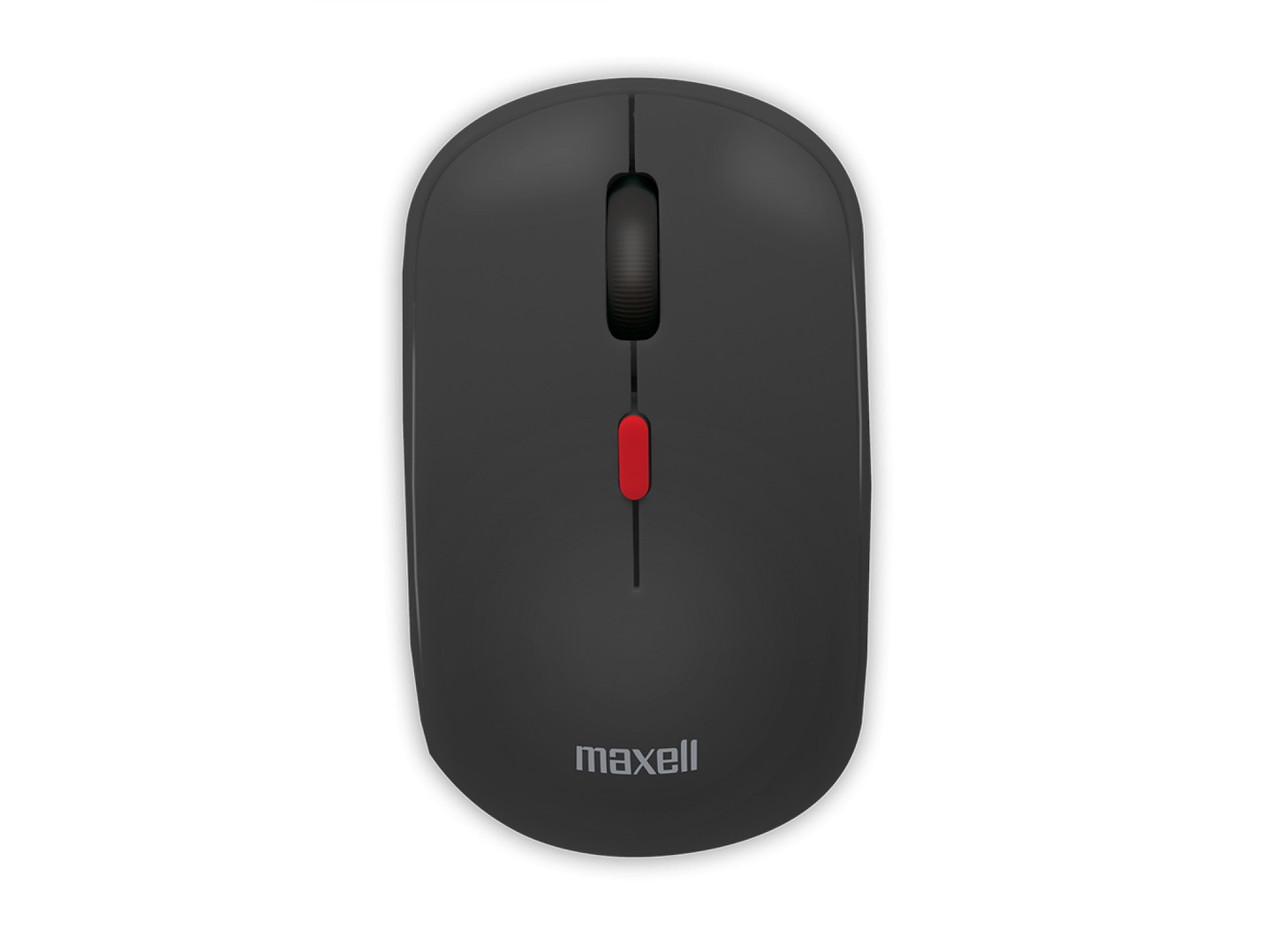 Mouse Inalámbrico Ergonómico 1600 DPI MOWL-100 Maxell Negro 1