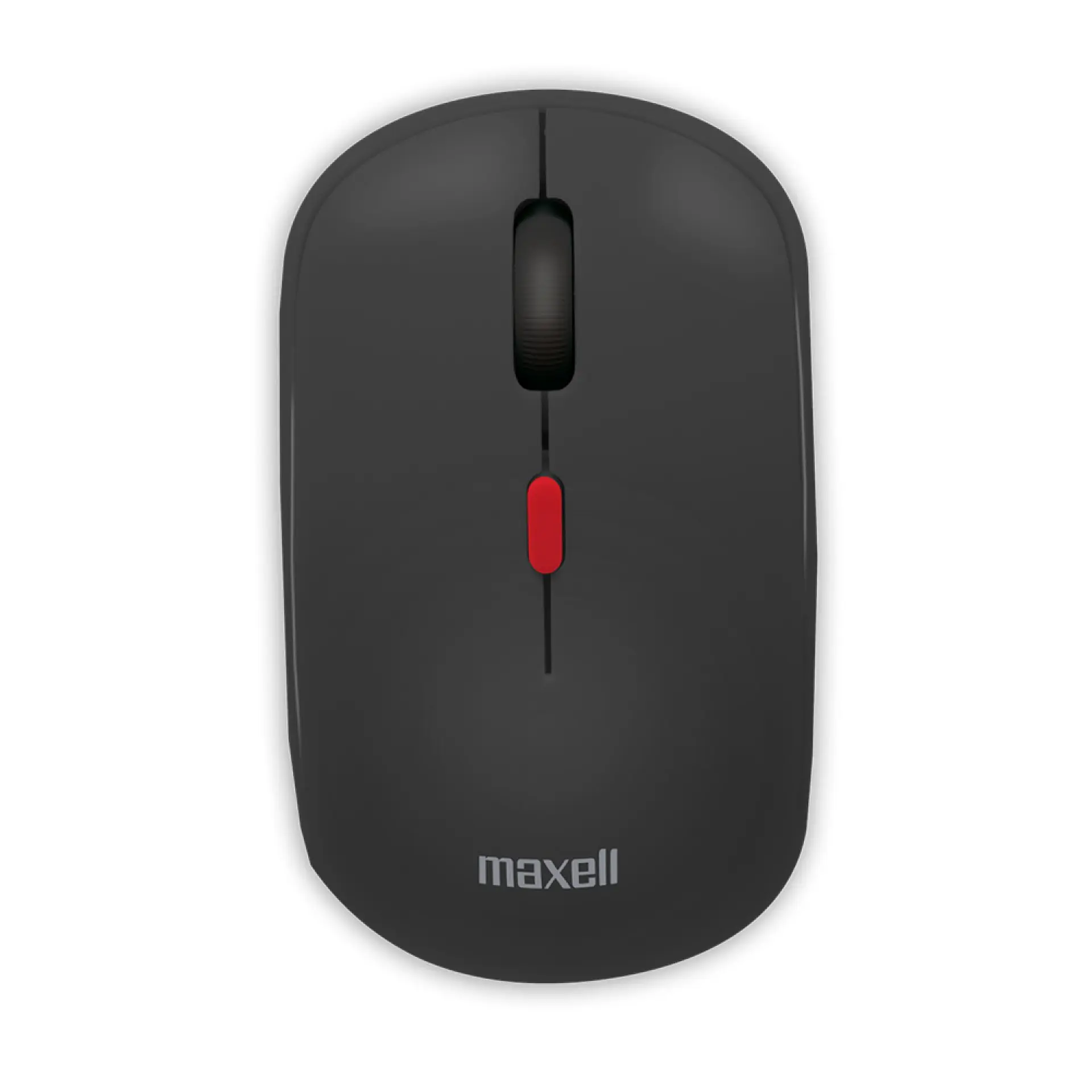 Mouse Inalámbrico Ergonómico 1600 DPI MOWL-100 Maxell Negro 1