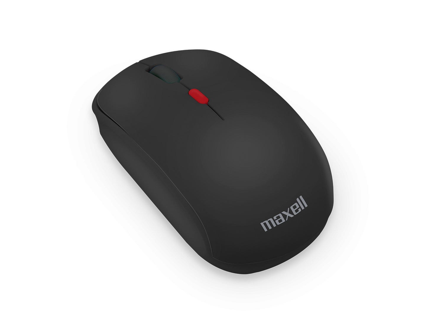 Mouse Inalámbrico Ergonómico 1600 DPI MOWL-100 Maxell Negro 2