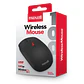 Mouse Inalámbrico Ergonómico 1600 DPI MOWL-100 Maxell Negro - Miniatura 3