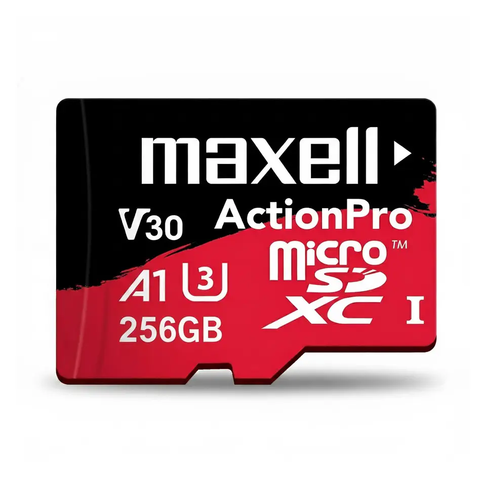 Tarjeta MicroSD Maxell 256GB UH-3 8K 100mb V30 2