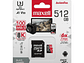 Tarjeta MicroSD Maxell 512GB UH-3 8K 100mb V30 - Miniatura 1