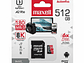 Tarjeta MicroSD Maxell 512GB UH-3 8K A2 180MB/S - Miniatura 1