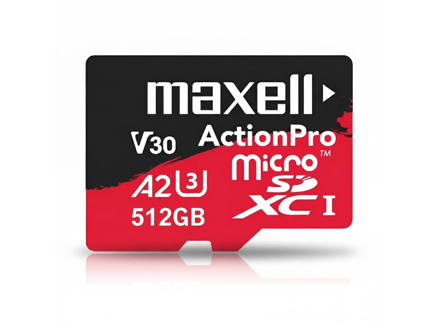 Tarjeta MicroSD Maxell 512GB UH-3 8K A2 180MB/S 2