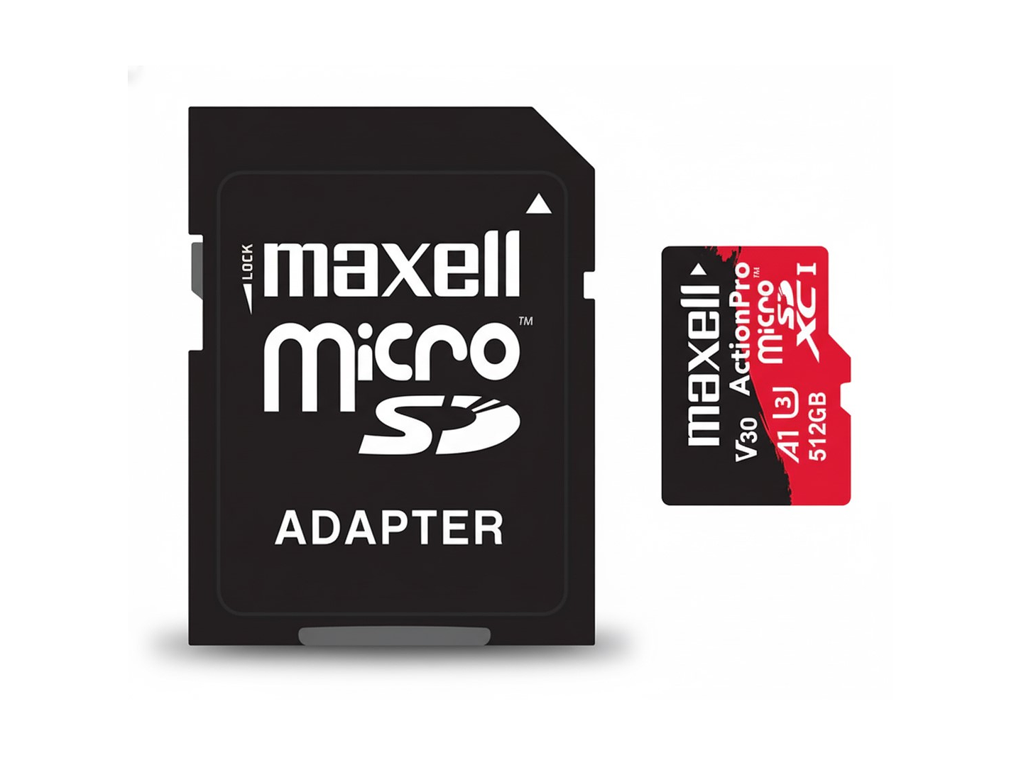 Tarjeta MicroSD Maxell 512GB UH-3 8K 100mb V30 4