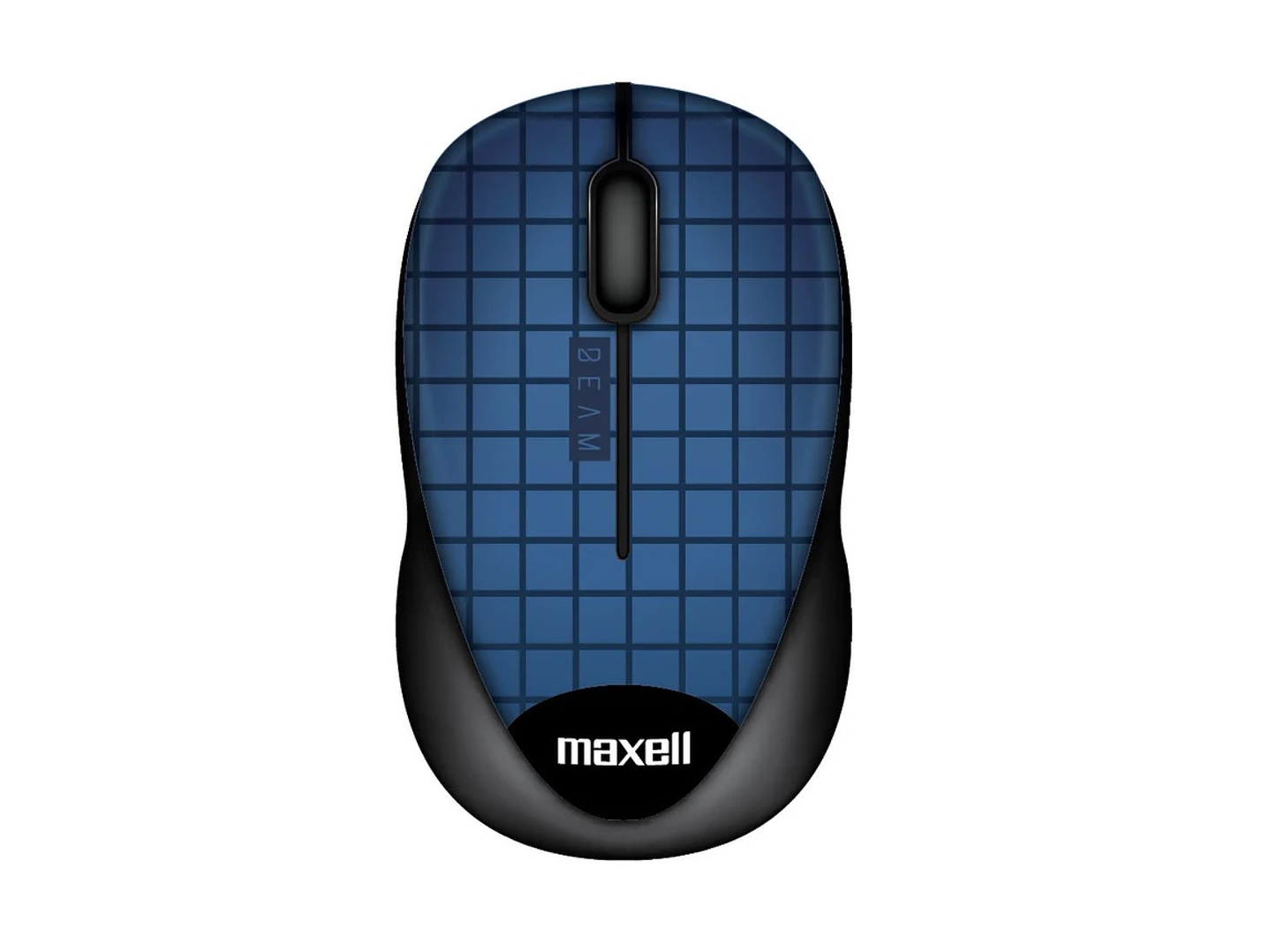 Mouse Óptico Inalámbrico Trace 1600 DPI 2.4GHz Maxell Azul 1