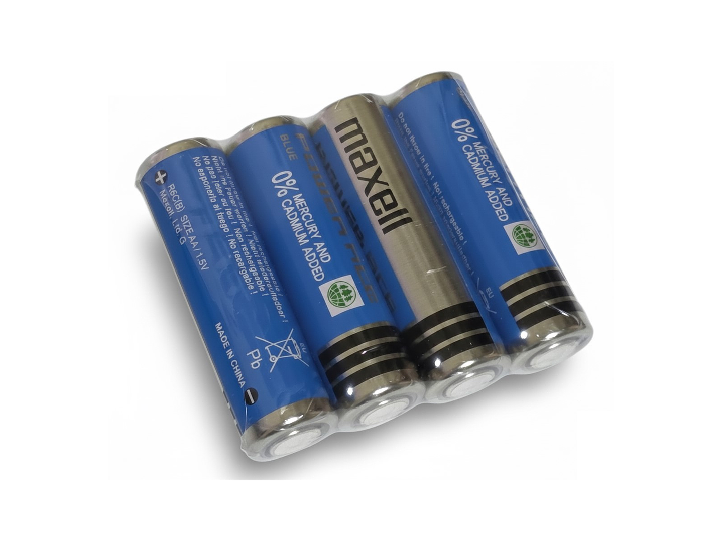 Pack 40 Pilas Carbón Maxell AA Power Ace Blue 4