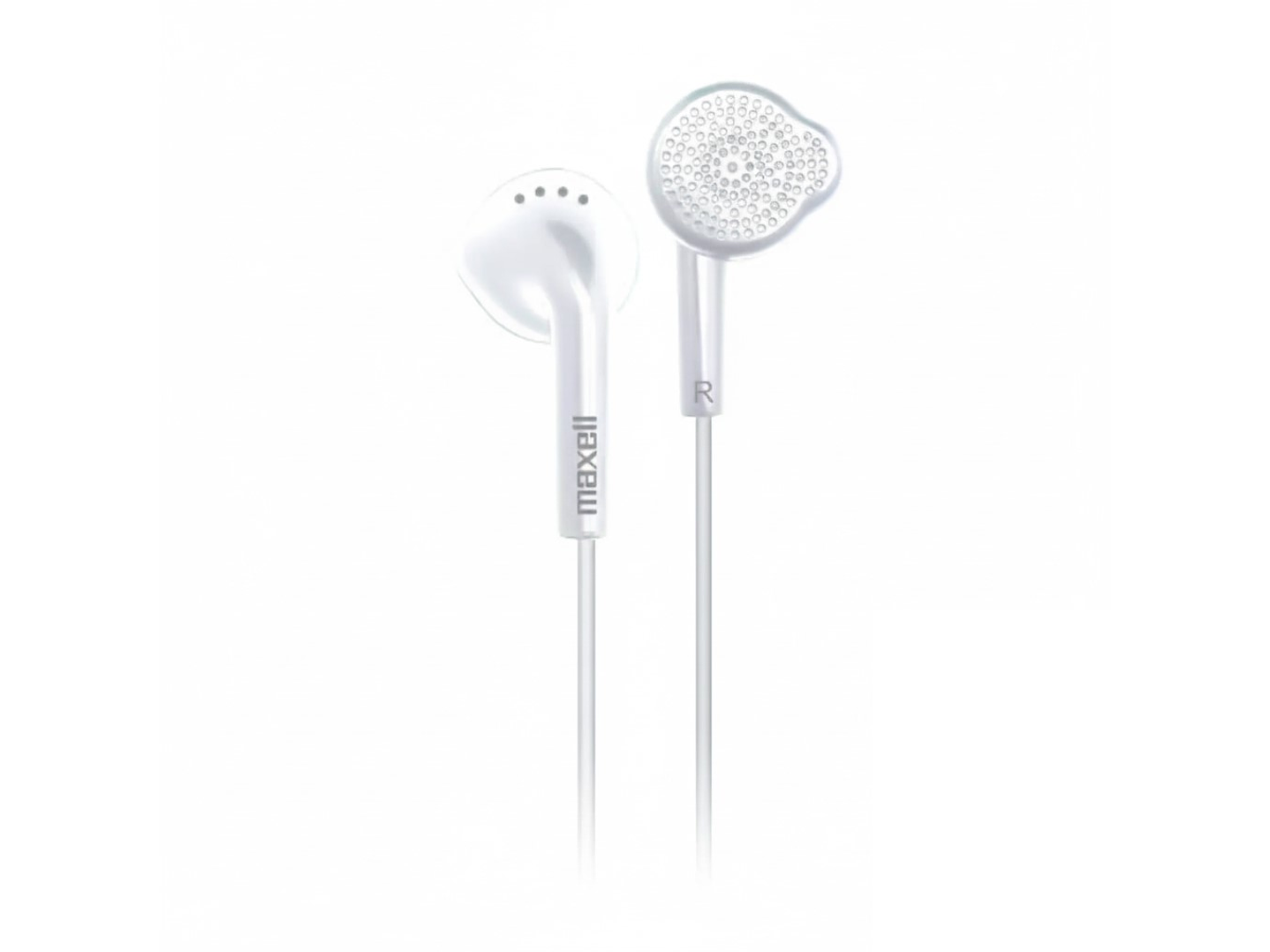 Audífono Stereo Buds Maxell EB-95 jack 3.5mm Blanco 1