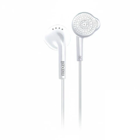 Audífono Stereo Buds Maxell EB-95 jack 3.5mm Blanco