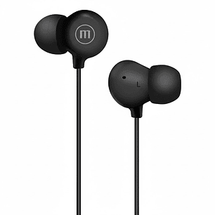 Audífonos Maxell INBAX USB-C Con Mic In Ear Tipo C Negro