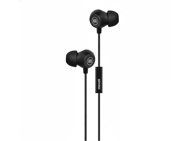 Audífonos Maxell INBAX Con Mic In Ear 3.5mm Negro 1