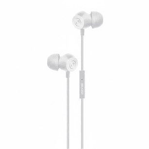 Audífonos Maxell INBAX Con Mic In Ear 3.5mm Blanco