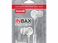 Audífonos Maxell INBAX Con Mic In Ear 3.5mm Blanco - Miniatura 3