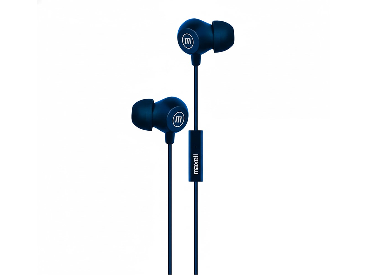 Audífonos Maxell INBAX Con Mic In Ear 3.5mm Azul 1