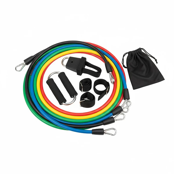 Set de 5 Bandas Elasticas Tubulares Infitness 100lb