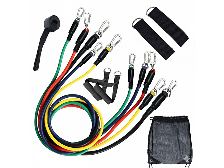 Pack 5 Bandas Elásticas Multicolor Infitness IN0010 150Lb 1