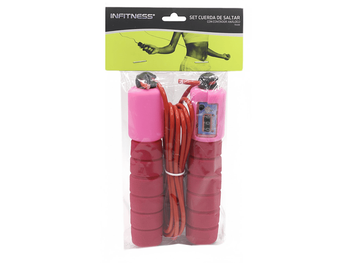 Cuerda Para Saltar Con Contador Analógico Infitness IN0009 2