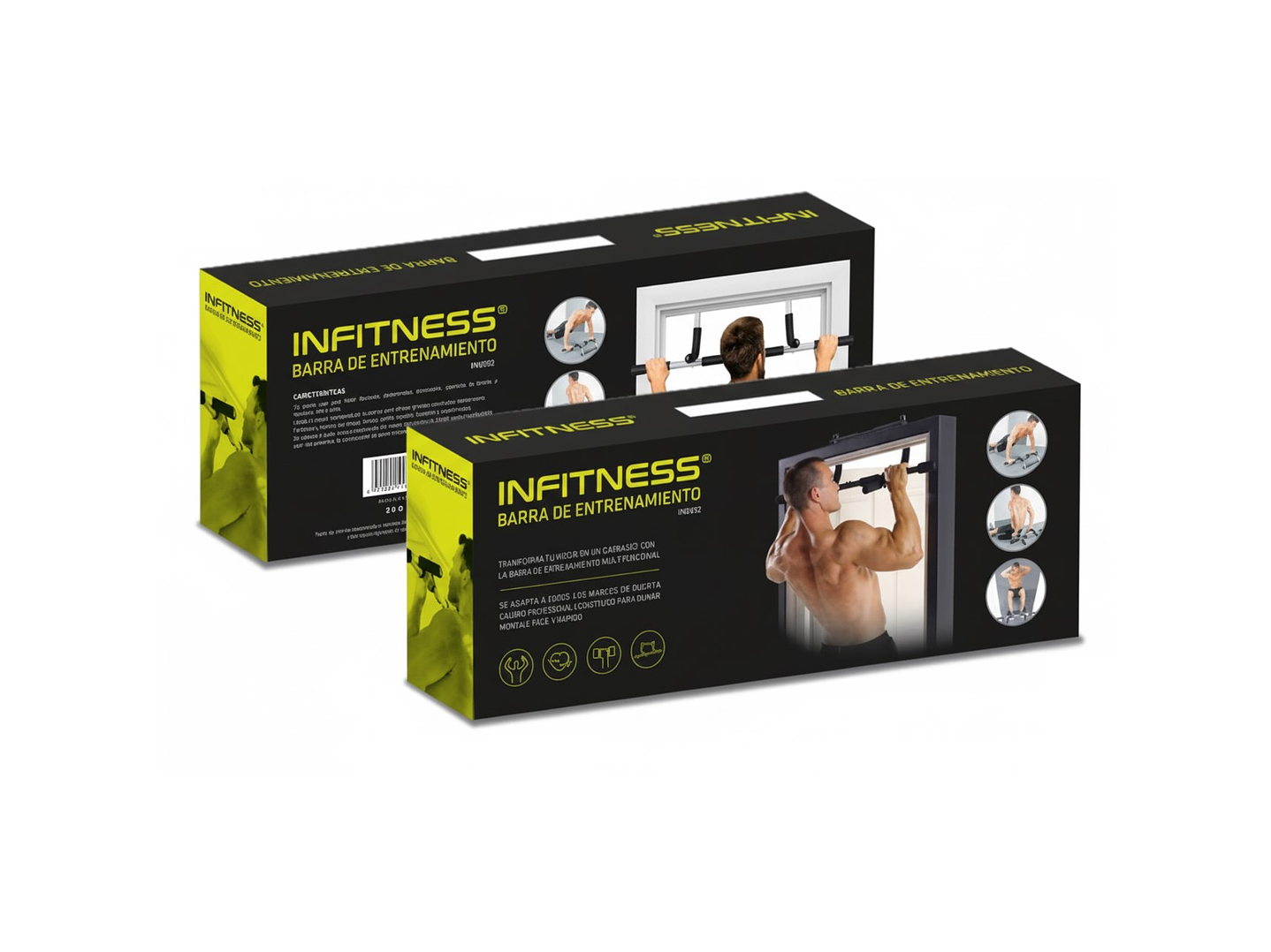 Barra Ejercicios Multifuncional Puerta Infitness IN0008 2