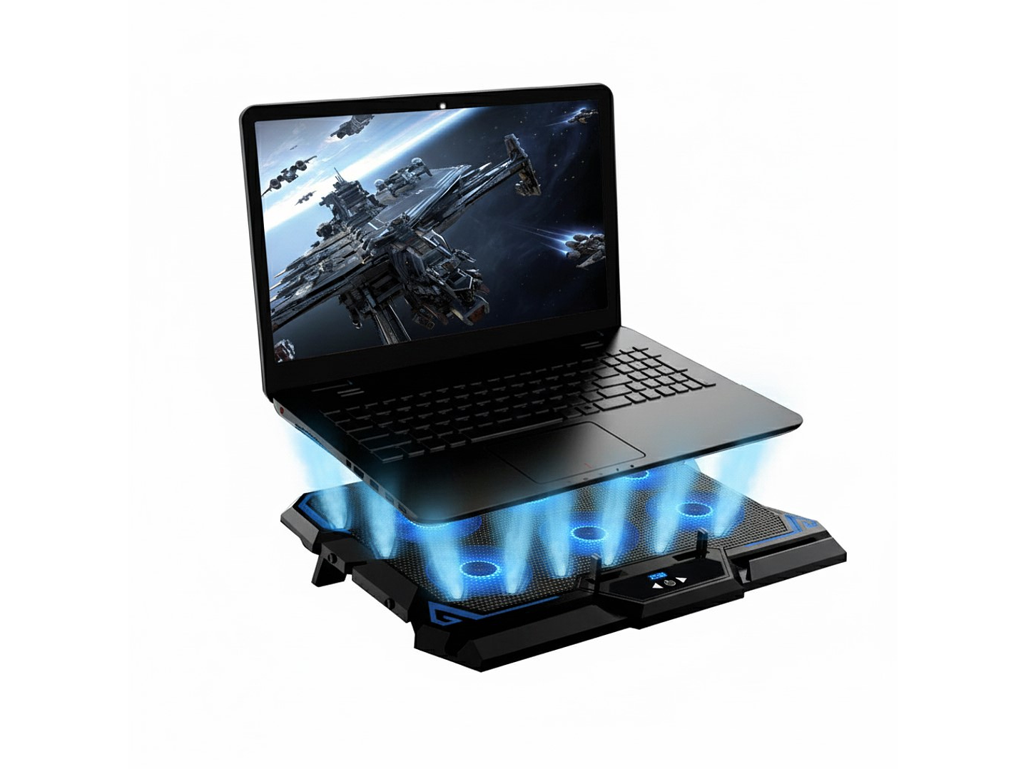 Ventilador Notebook Gamer Reptilex 6 Aspas Alto Flujo Rx0025 4