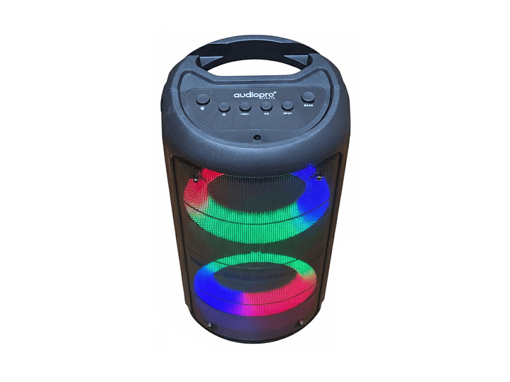 Parlante Portable Bt con Mic Luz Led 10w AP02086 Audiopro 3