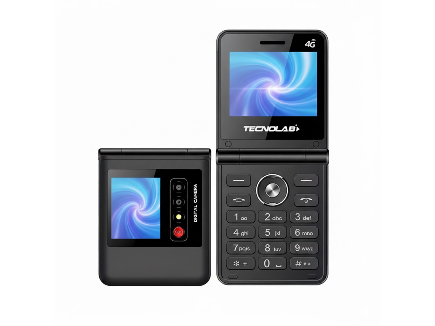 Teléfono Senior 4g Doble Pantalla Tecnolab TL709BK 1