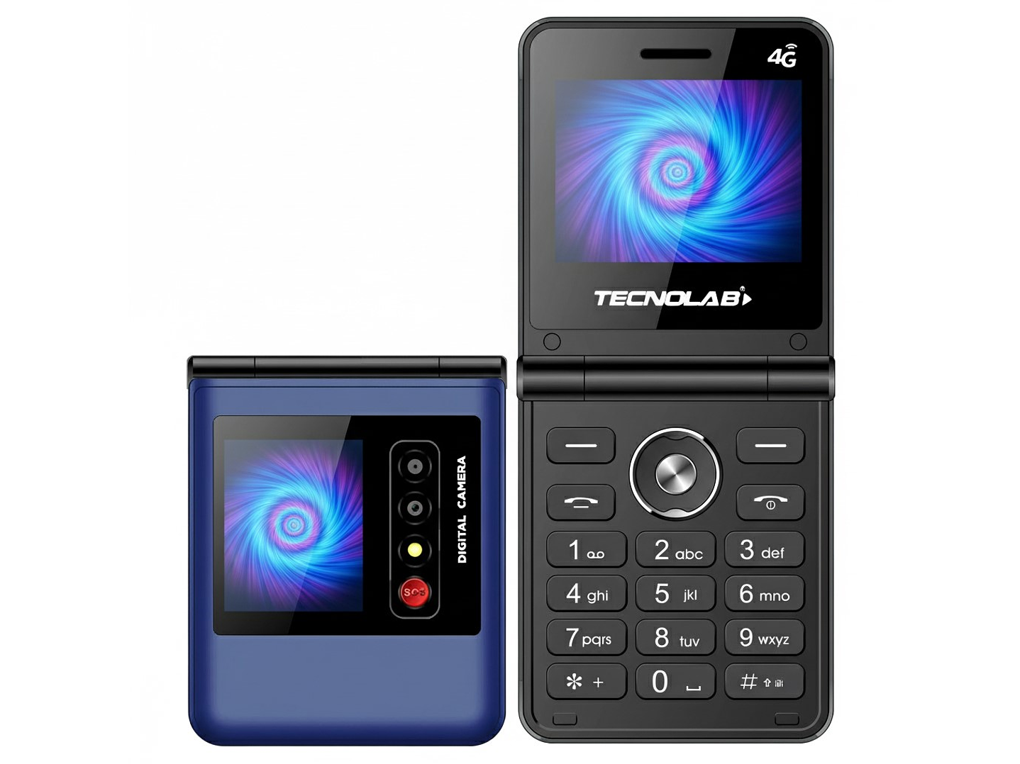 Teléfono Senior 4g Doble Pantalla Tecnolab TL709BL 1