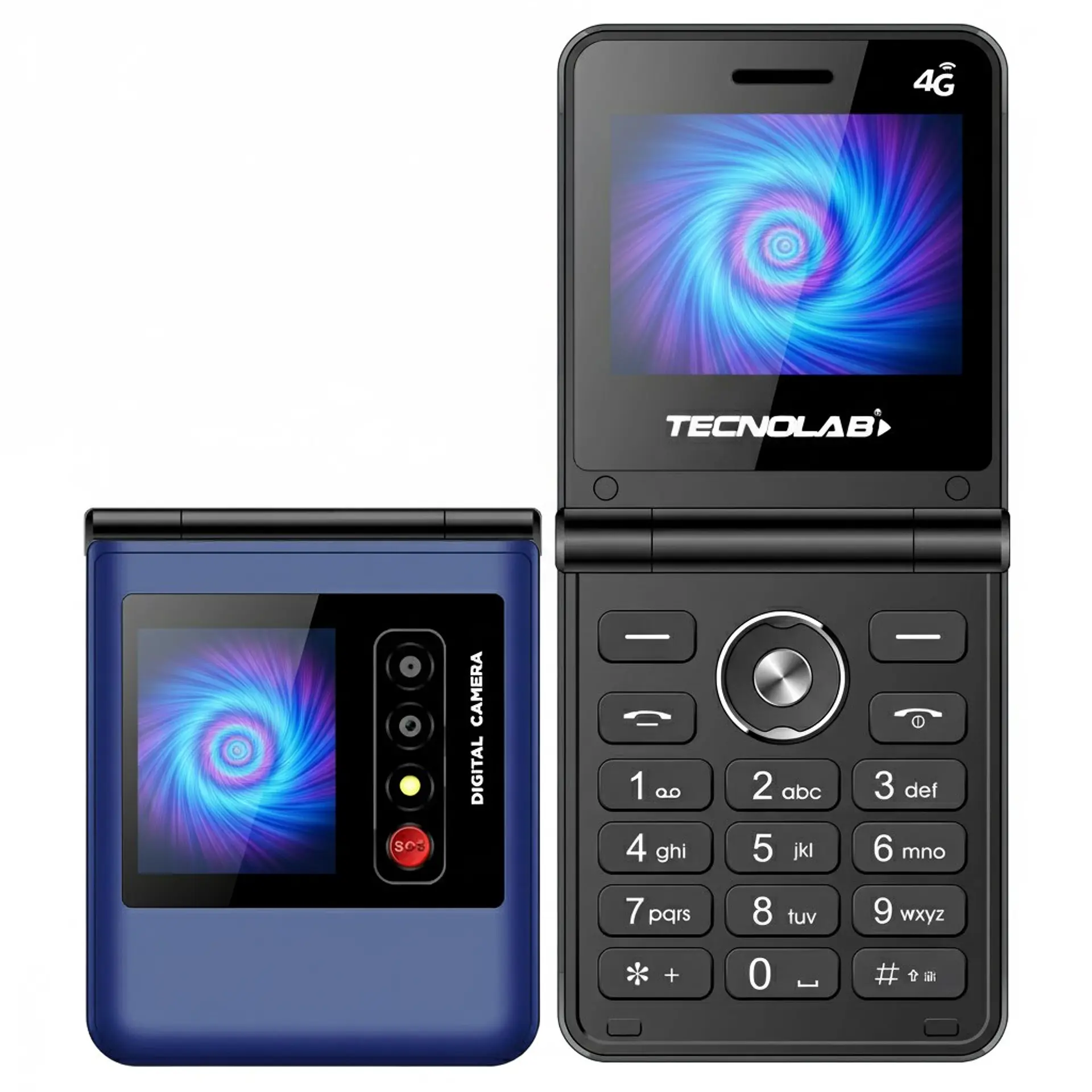 Teléfono Senior 4g Doble Pantalla Tecnolab TL709BL 1
