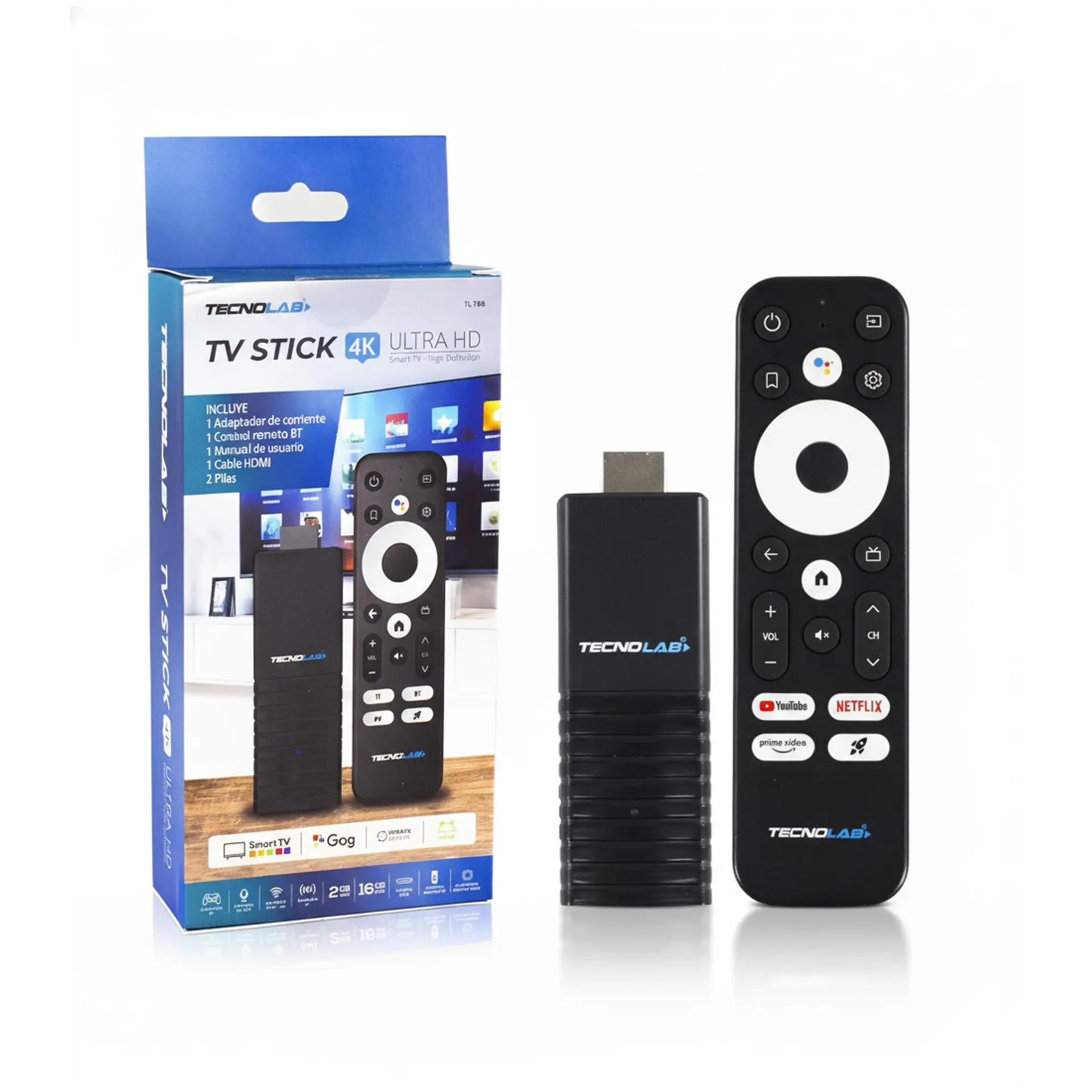 TV Stick Tecnolab Ultra HD 4K HDMI TL708PLUS 3