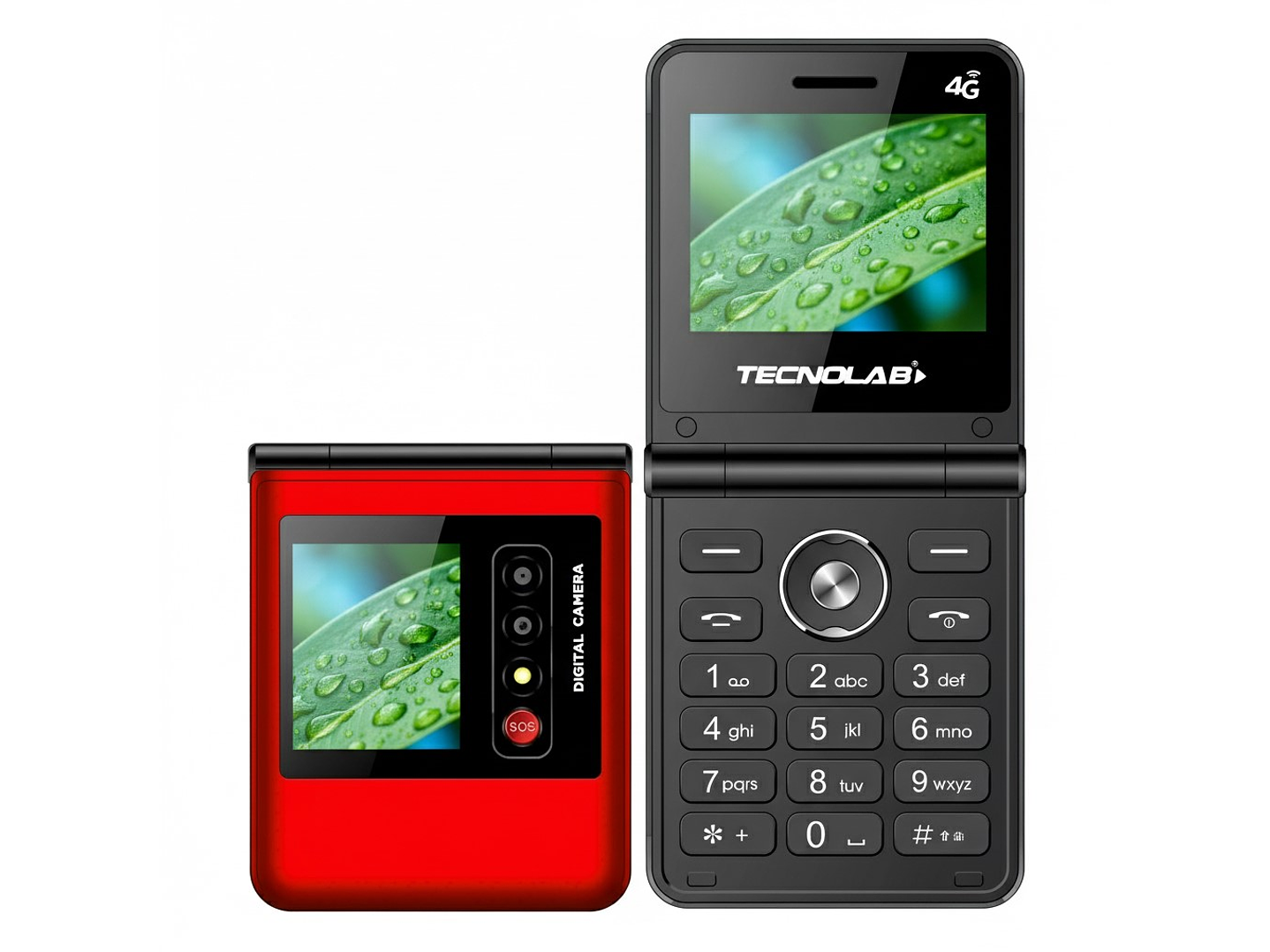 Teléfono Senior 4g Doble Pantalla Tecnolab TL709R 1