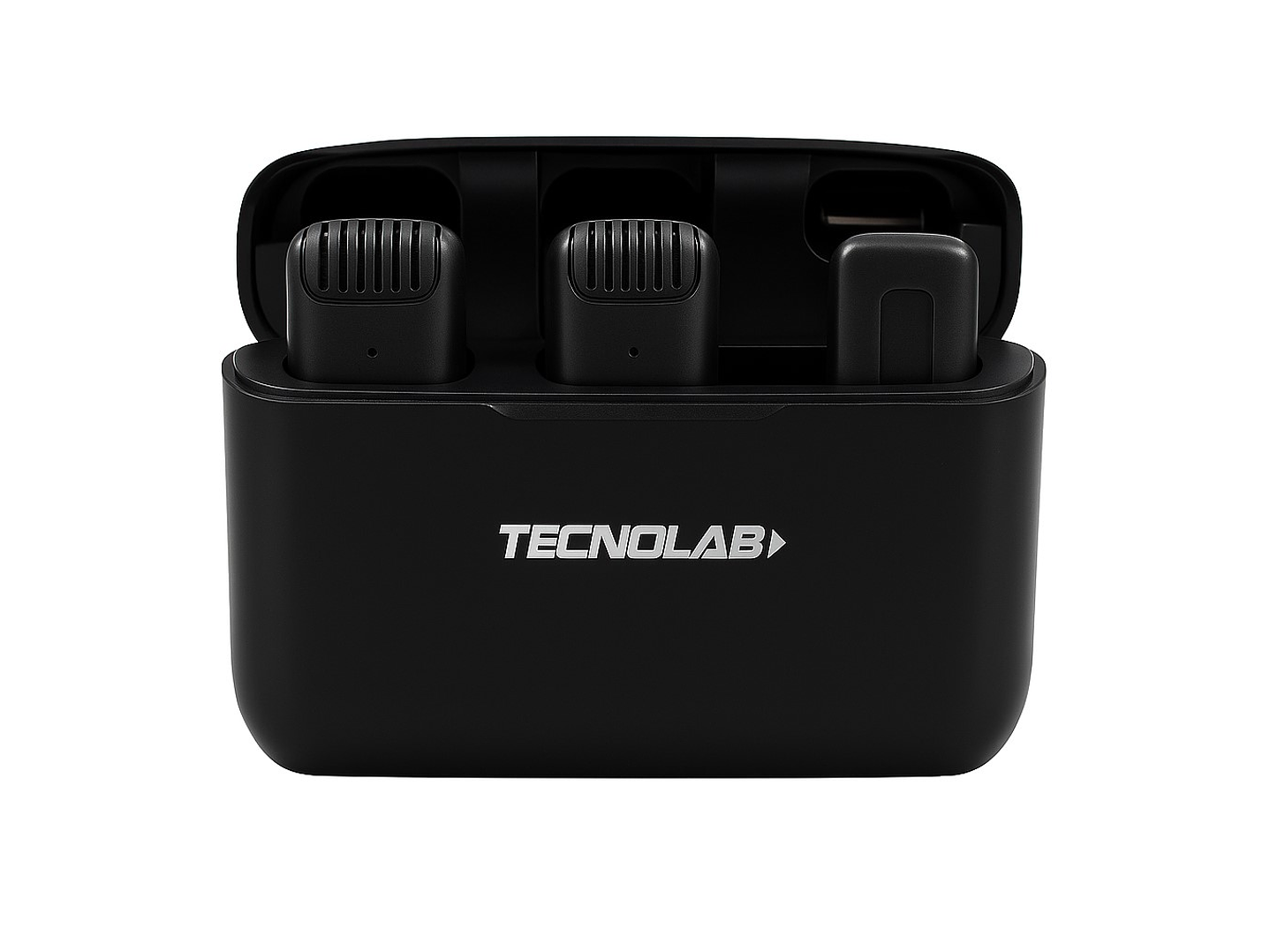 Kit 2 Micrófonos Lavalier Con Caja LTNG Tecnolab TL707 2