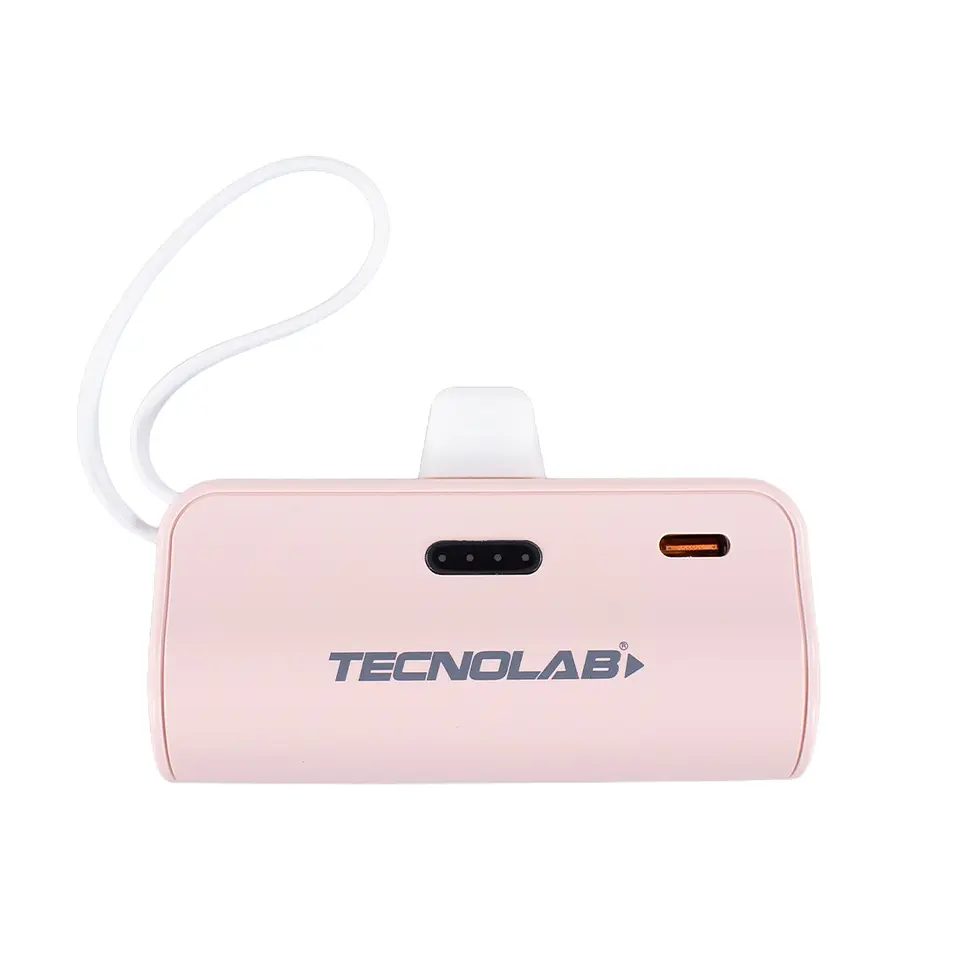 Powerbank 10000mAh 20W Tipo C y LNTG TL778P Rosa 1