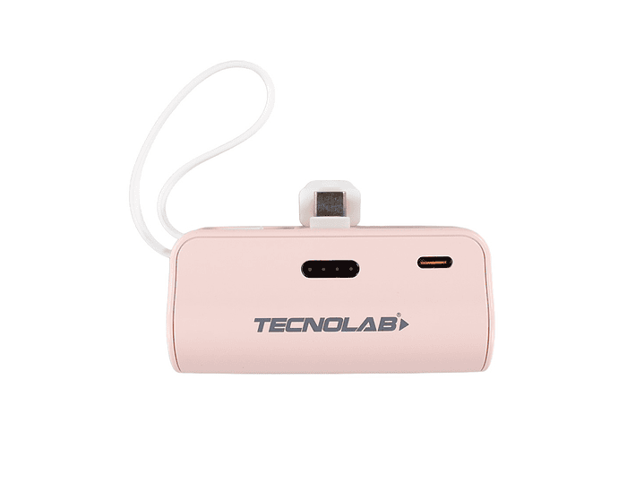 Powerbank 10000mAh 20W Tipo C y LNTG TL778P Rosa 3