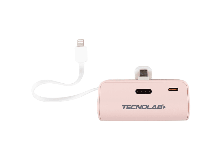Powerbank 10000mAh 20W Tipo C y LNTG TL778P Rosa 4